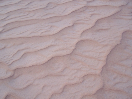 nervures dans le sable